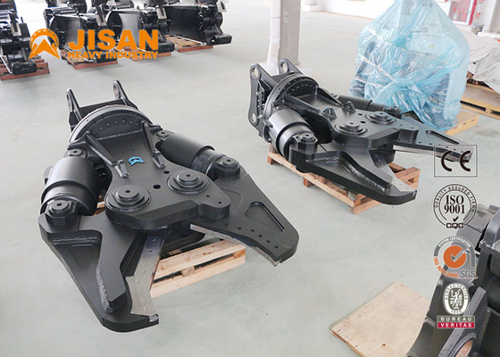 200mm ارتفاع شفرة الصلب المقص للحفارات 100mm اسطوانة تتحمل