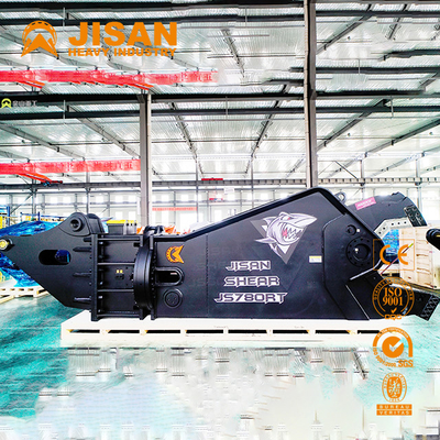 80ton الهيدروليكية الخردة المعدنية القص الثقيلة هدم المحمول 850 مم