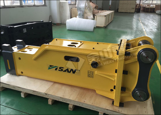 140mm إزميل هيدرولي روك قواطع صمت نوع ل كوماتسو PC220 حفار