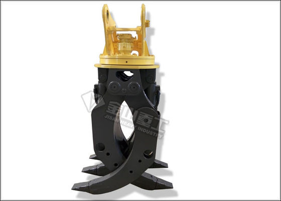 الأخشاب الاستيلاء على هيدروليكي سجل خطاف الفك افتتاح واسعة ل 20 طن كوماتسو PC200 حفارة