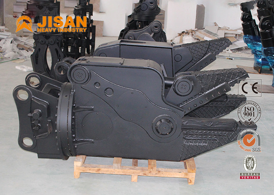 شق السيارات الحديدية Hardox Cx350b حفرة هدم الشقوق الهيدروليكية للشقوق الكورية التكنولوجيا عربة