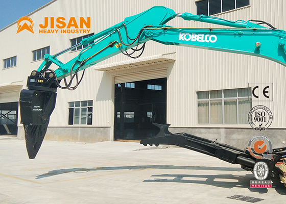 شق السيارات الحديدية Hardox Cx350b حفرة هدم الشقوق الهيدروليكية للشقوق الكورية التكنولوجيا عربة