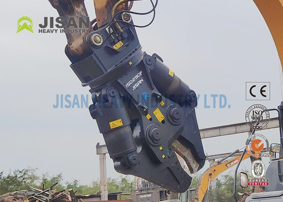 JSD280F مقصات المعادن الحفار ضبط الرأس البسيط لتحقيق أقصى كفاءة في إعادة تدوير المواد الخرسانية