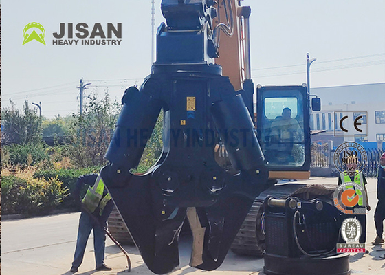 JSD280F مقصات المعادن الحفار ضبط الرأس البسيط لتحقيق أقصى كفاءة في إعادة تدوير المواد الخرسانية