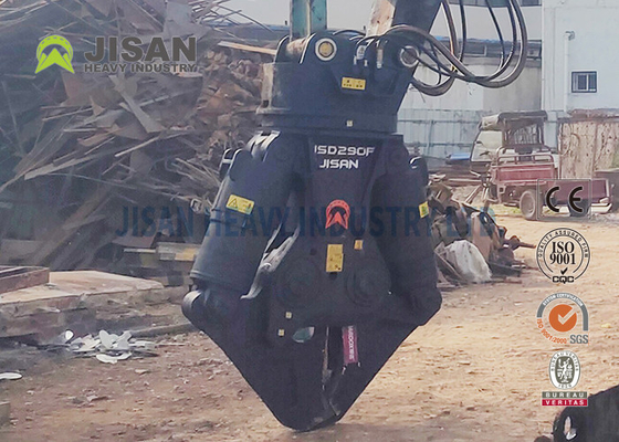 JSD280F مقصات المعادن الحفار ضبط الرأس البسيط لتحقيق أقصى كفاءة في إعادة تدوير المواد الخرسانية
