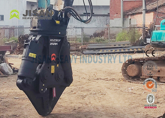 JSD280F مقصات المعادن الحفار ضبط الرأس البسيط لتحقيق أقصى كفاءة في إعادة تدوير المواد الخرسانية