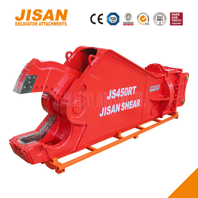 JS430RT مقصات معدنية للحفر لقطع الحديد والصلب والمواد الأخرى مع تركيب ذراع 40-50 طن