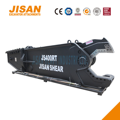 JS430RT مقصات معدنية للحفر لقطع الحديد والصلب والمواد الأخرى مع تركيب ذراع 40-50 طن