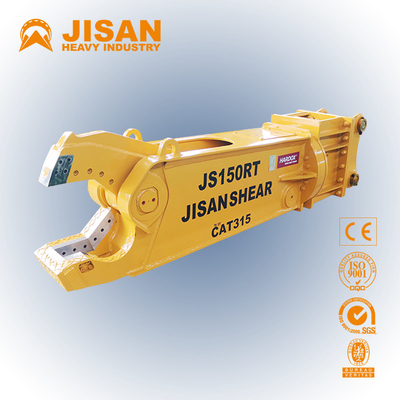 مقصات معدنية الحفر JS800RT مثالية لقطع الصلب الثقيل مع تثبيت ذراع 80-110 طن