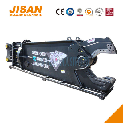 مقصات معدنية للحفارات JS400RT بفتحة 663 مم لتلبية احتياجات القطع المتنوعة