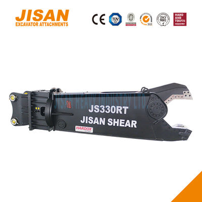 مقصات معدنية للحفارات تدور 360 درجة وحجم أسطوانة متزايد لتحقيق أقصى كفاءة