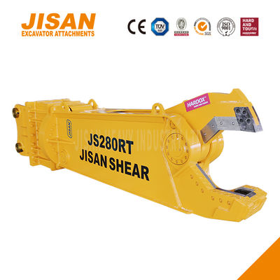 مقصات معدنية للحفارات تدور 360 درجة وحجم أسطوانة متزايد لتحقيق أقصى كفاءة