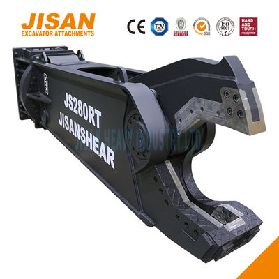 مقصات معدنية للحفارات تدور 360 درجة وحجم أسطوانة متزايد لتحقيق أقصى كفاءة