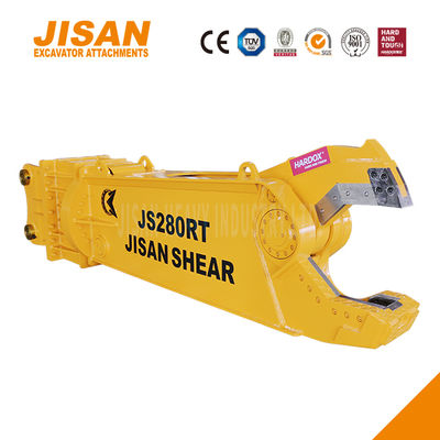 مقصات معدنية للحفارات تدور 360 درجة وحجم أسطوانة متزايد لتحقيق أقصى كفاءة