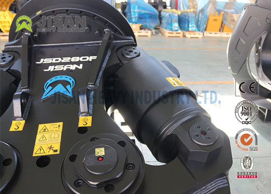 مقصات معدنية للحفارات JISAN مع محرك دوران هيدروليكي 360 درجة، قوة قوية ومتانة طويلة