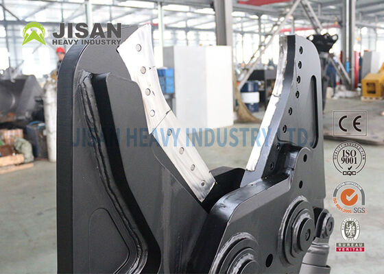 مقصات معدنية للحفر مع دوران هيدروليكي 360 درجة وشفرة قابلة للتغيير لعمليات الهدم وإعادة التدوير