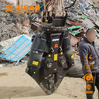 مقصات معدنية متعددة الاستخدامات للحفر مع فتحة الفك الواسعة وسائلة طاقة قوية لإعادة تدوير الخرسانة وهدمها