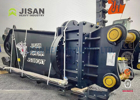 Excavator Metal Shears Hydraulic Steel Cutting Shear For Industrial Demolition Scrap Metal Processing And Recovery
