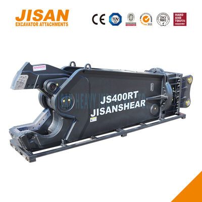 New Product CE 25 Hydraulic Demolition Equipment Excavator Attachment Car Scrap Shear With Gear Rotating Demolition Shear
