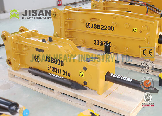 كسارة صخور حفارة JSB4500 مطرقة هيدروليكية بشعار OEM مخصص للحفارات من 36-45 طن