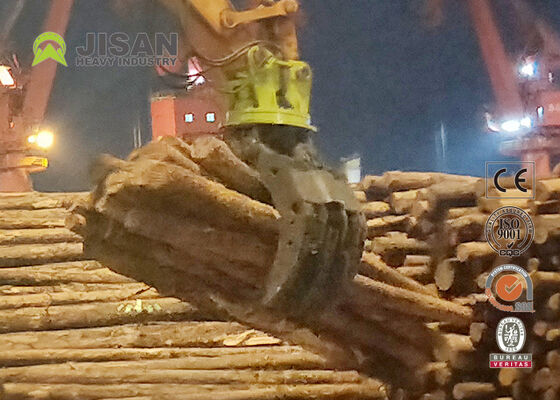 دبل لينك هيدروليك لوج جرابل بفتحة فك 1500 ملم للحفارات 20 طن 320