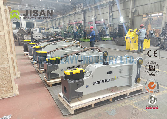 قواطع الخرسانة الهيدروليكية من النوع Box Top Silence لـ  Mini Excavator Jackhammer PC120 PC150
