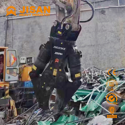 Pc450 Jcb حفارة هدم القص لقطع اسطوانة مزدوجة متعددة الوظائف