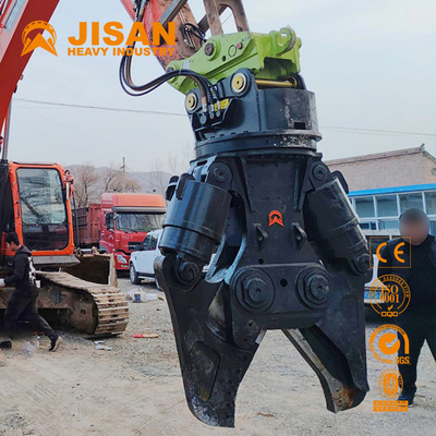 الفك المزدوج اسطوانة قطع السيارات Pc200-7 حفارة هدم القص أداة Vevor