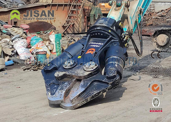 200mm ارتفاع شفرة الصلب المقص للحفارات 100mm اسطوانة تتحمل