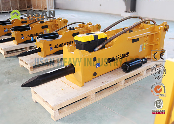 Soosan Sb40 53 أجزاء حفارة الآلات الهيدروليكية الكسارة المطرقة 1400 لمدة 13 طن
