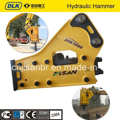 مطرقة تكسير الصخور الهيدروليكية، قاطع هدم مع إزميل 140 ملم